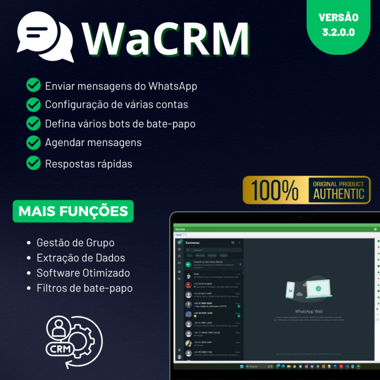 Acesso ao Material de Apoio – WA CRM